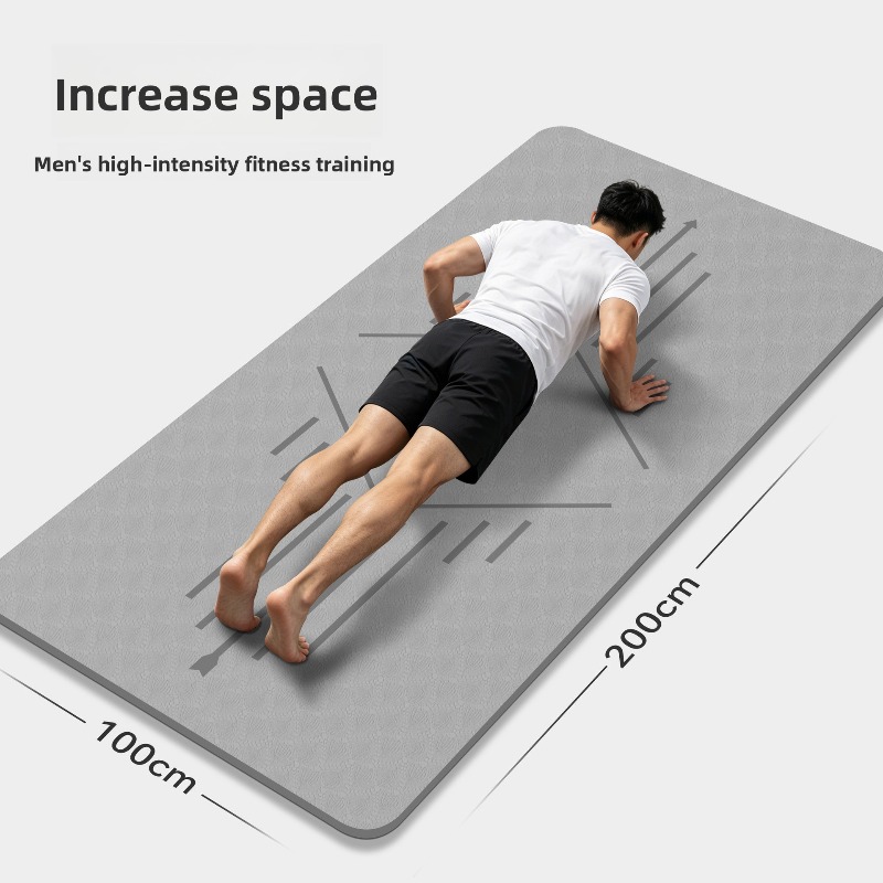 Große Yoga-Matte für Herren, F – Ab Mat Crunch Bewertung und Preis