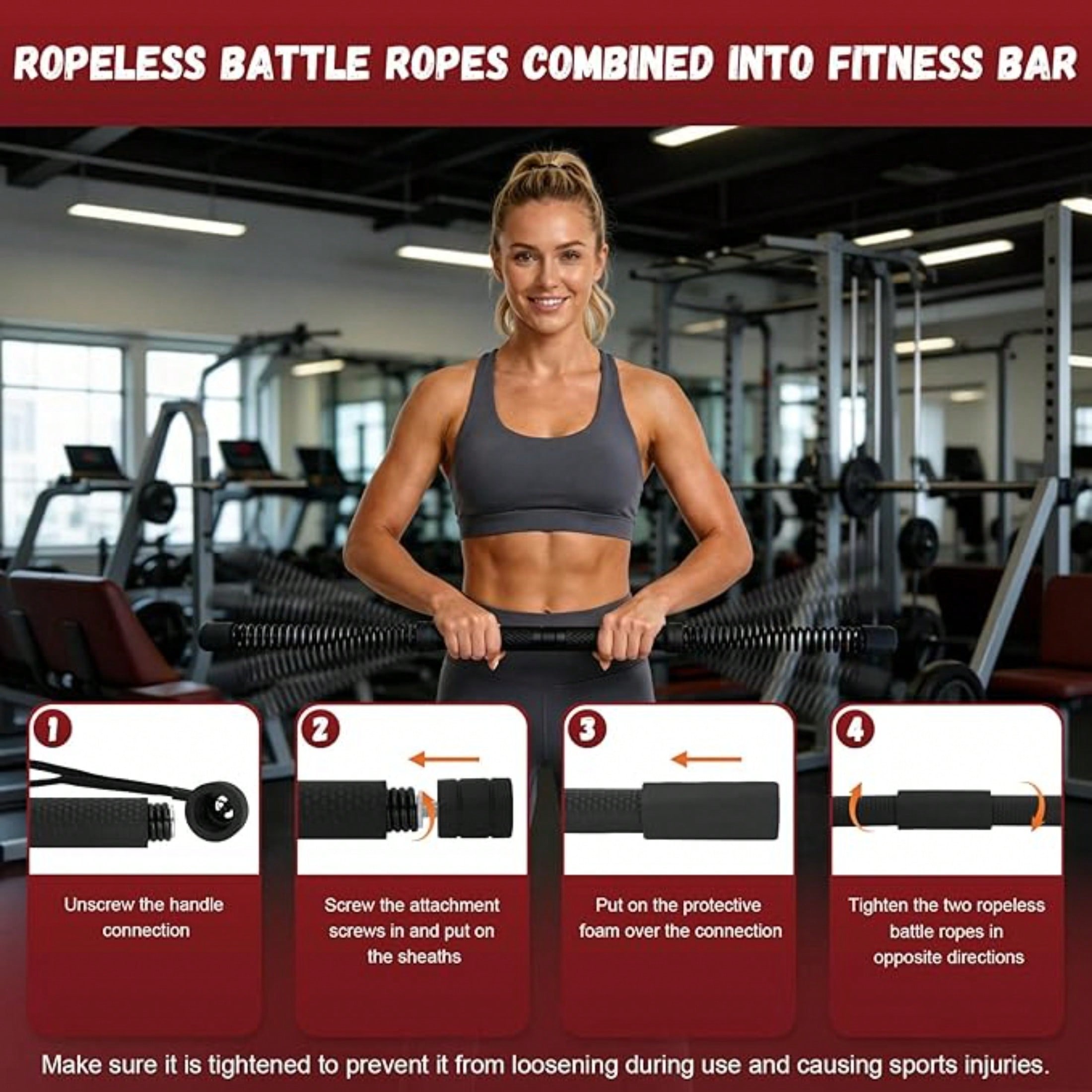 2-in-1 Verbessertes kabelloses – Crossfit Gym Gear Bewertung und Preis