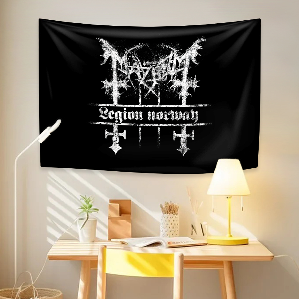 Mayhem Death Rock Band Wandtep – Crossfit Mayhem Bewertung und Preis